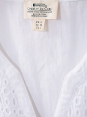 Mountain Warehouse White Paris Womens Embroidered Top - Image 4 of 4