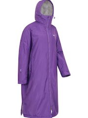 Mountain Warehouse Purple Tidal Womens Waterproof Changing Robe - Image 3 of 6