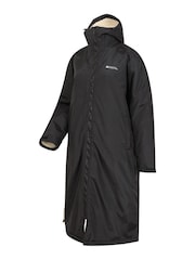 Mountain Warehouse Black Tidal Womens Waterproof Changing Robe - Image 4 of 6
