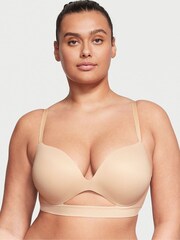Victoria's Secret Champagne Nude Smooth Non Wired Push Up Bra - Image 1 of 4