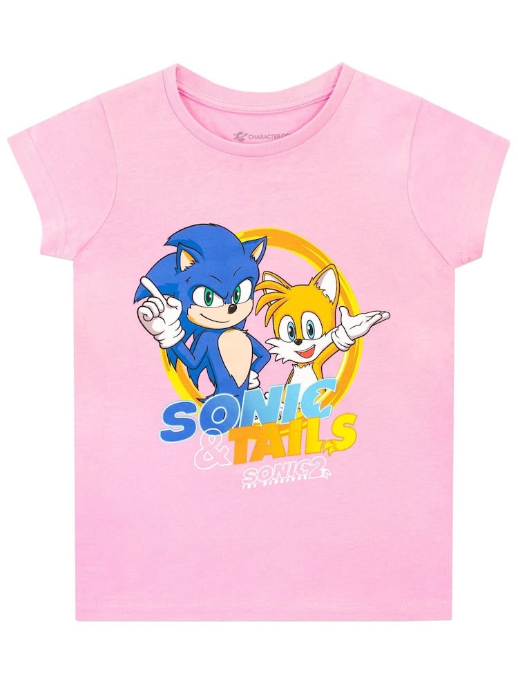 Character Pink Sonic T-Shirt - Image 1 of 1