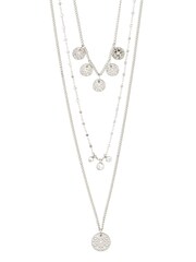 PILGRIM Silver-Plated Carol Bohemian Layered Necklace 3-in-1 Set - Image 1 of 3