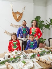Society 8 Blue Elf Christmas Jumper - Mens - Image 1 of 4