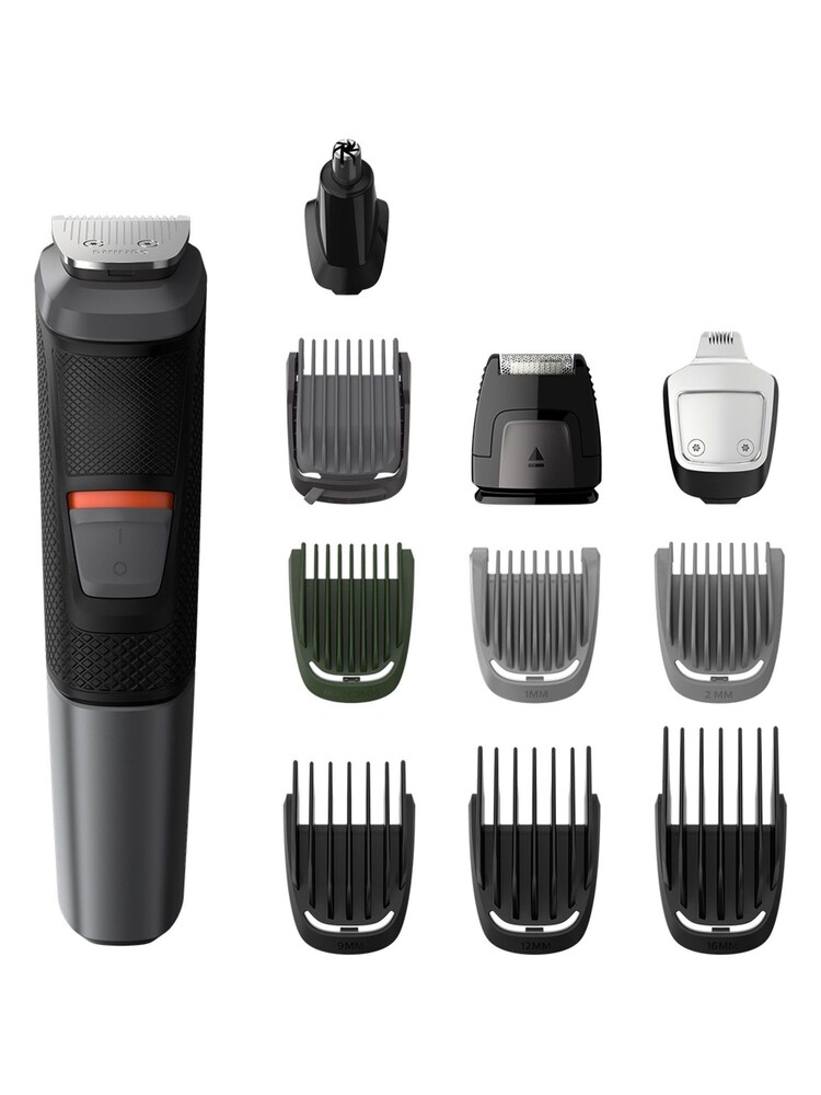 Philips Series 5000 11-in-1 Multi Grooming Kit for Beard, Hair and Body with Nose Trimmer Attachment - MG5730/33 - Image 1 of 10