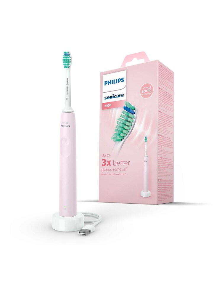 Philips Sonicare Series 2100 Electric Toothbrush Sugar Rose, HX3651/11 - Image 2 of 8