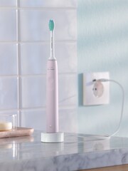 Philips Sonicare Series 2100 Electric Toothbrush Sugar Rose, HX3651/11 - Image 6 of 8