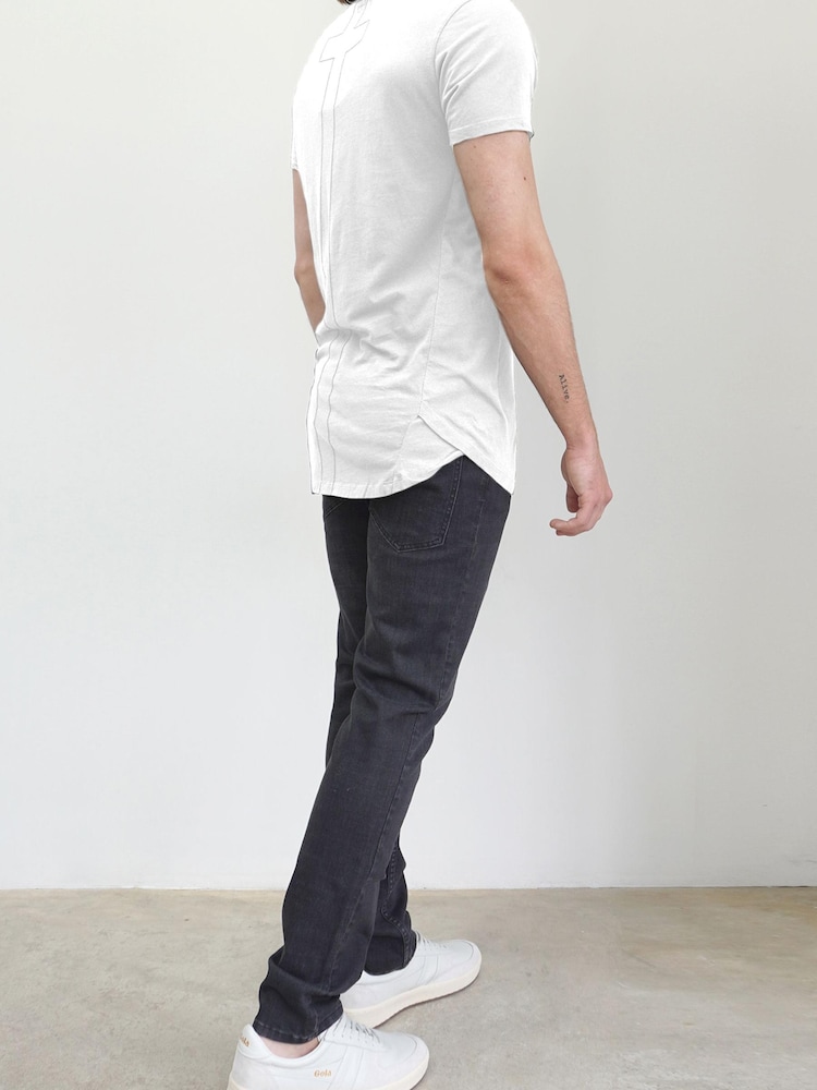 Religion White Organic Classic Crew New T-Shirt - Image 5 of 5