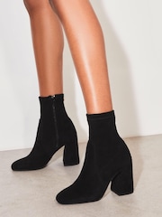 Lipsy Mid Heel Block Sock Boot - Изображение 2 из 4