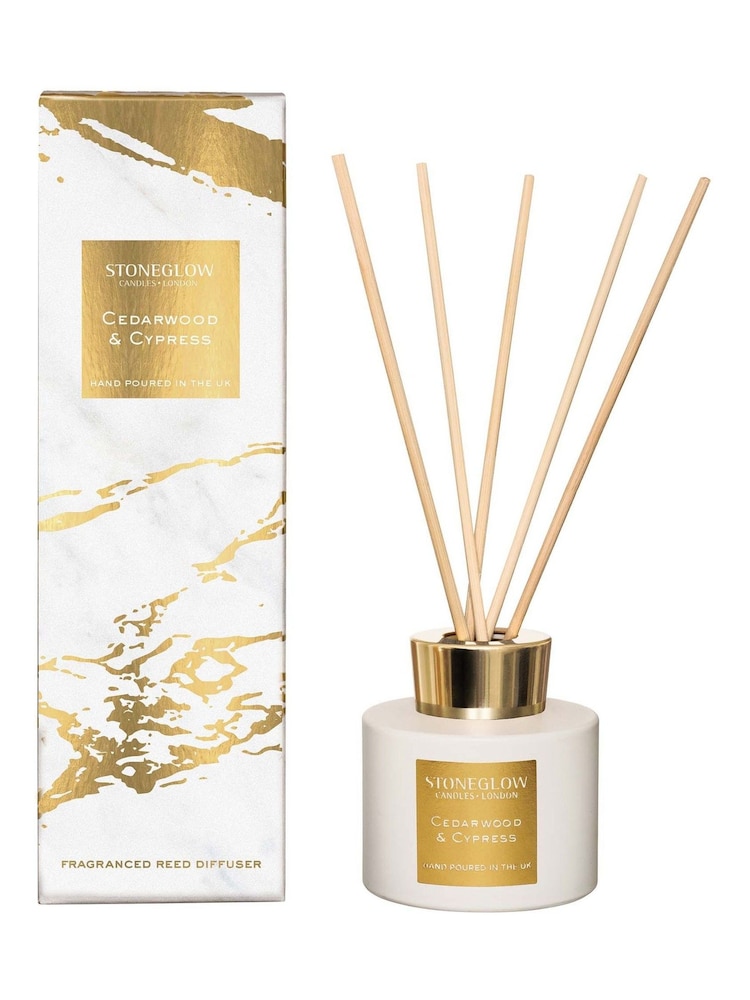 Stoneglow Luna Cedarwood and Cypress Reed Diffuser - Image 2 of 3