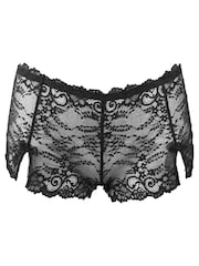 Pour Moi Black Flora Shorty - Image 4 of 5