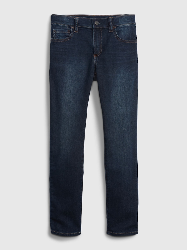 Gap Blue Slim Fit Stretch Jeans (4-16yrs) - Image 2 of 4 Gap Blue Slim Fit Stretch Jeans (4-16yrs) - Image 2 of 4