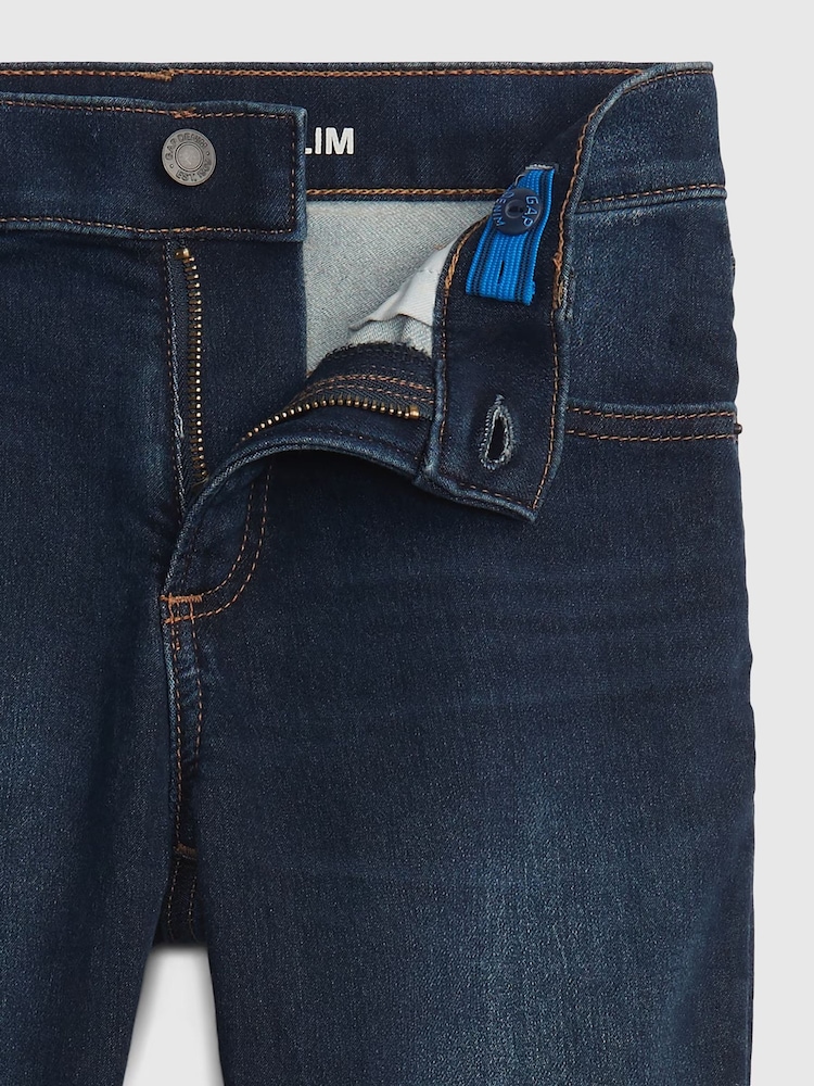 Gap Blue Slim Fit Stretch Jeans (4-16yrs) - Image 4 of 4