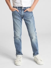 Gap Light Wash Blue Slim Fit Stretch Jeans (4-16yrs) - Image 1 of 4