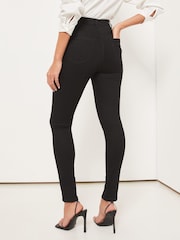 Lipsy Figurformende Skinny-Jeans mit hohem Bund - Bild 2 von 4
