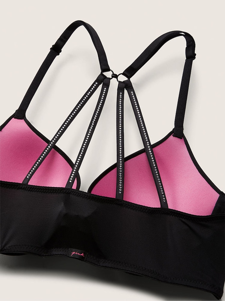 Victoria's Secret PINK Pure Black Push Up Bra - Image 4 of 4