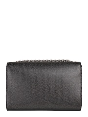 Valentino Bags Silver Glitter Divina Crossbody Bag - Image 3 of 4