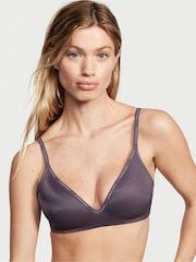 Victoria's Secret Tornado Grey T Shirt Logo Strap Bra - Image 1 of 3