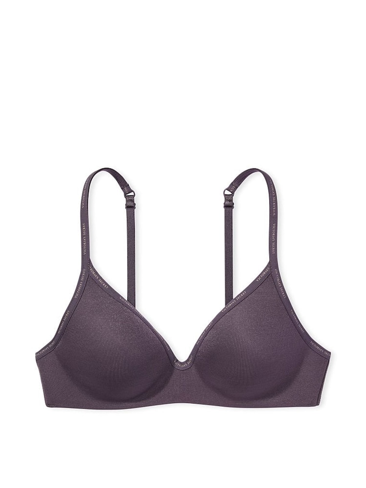 Victoria's Secret Tornado Grey T Shirt Logo Strap Bra - Image 3 of 3 Victoria's Secret Tornado Grey T Shirt Logo Strap Bra - Image 3 of 3