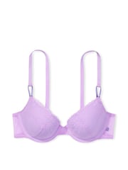 Victoria's Secret Purple Petal Purple Lightly Lined TShirt Demi Bra - Image 1 of 1