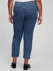 Gap Blue High Waisted Cheeky Straight Jeans - Image 5 of 6