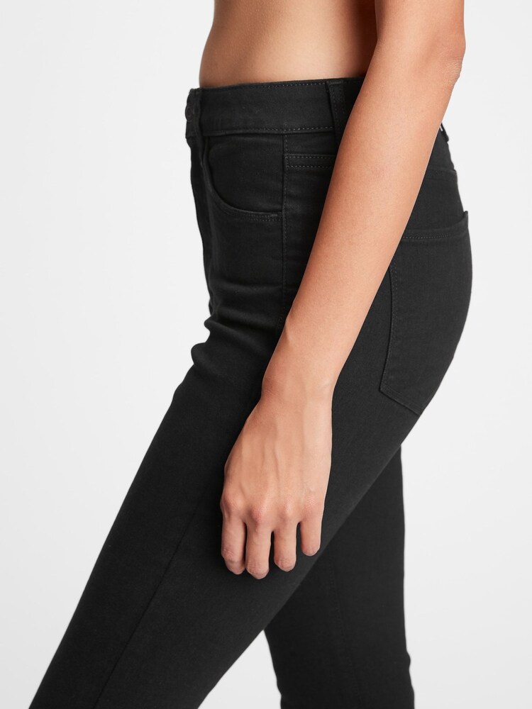 Gap Black High Waisted Universal Jeggings - Image 5 of 5 Gap Black High Waisted Universal Jeggings - Image 5 of 5