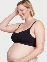 Victoria's Secret Black Non Wired Nursing Bra - Image 1 of 4