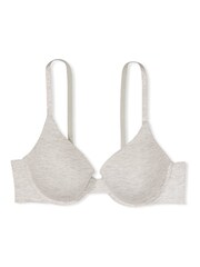 Victoria's Secret Heather Snow Grey Push Up T-Shirt Bra - Image 3 of 4