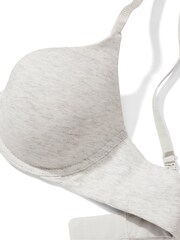 Victoria's Secret Heather Snow Grey Push Up T-Shirt Bra - Image 4 of 4