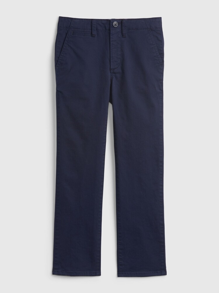 Gap Navy Blue Straight Leg Chinos (4-16yrs) - Image 1 of 3