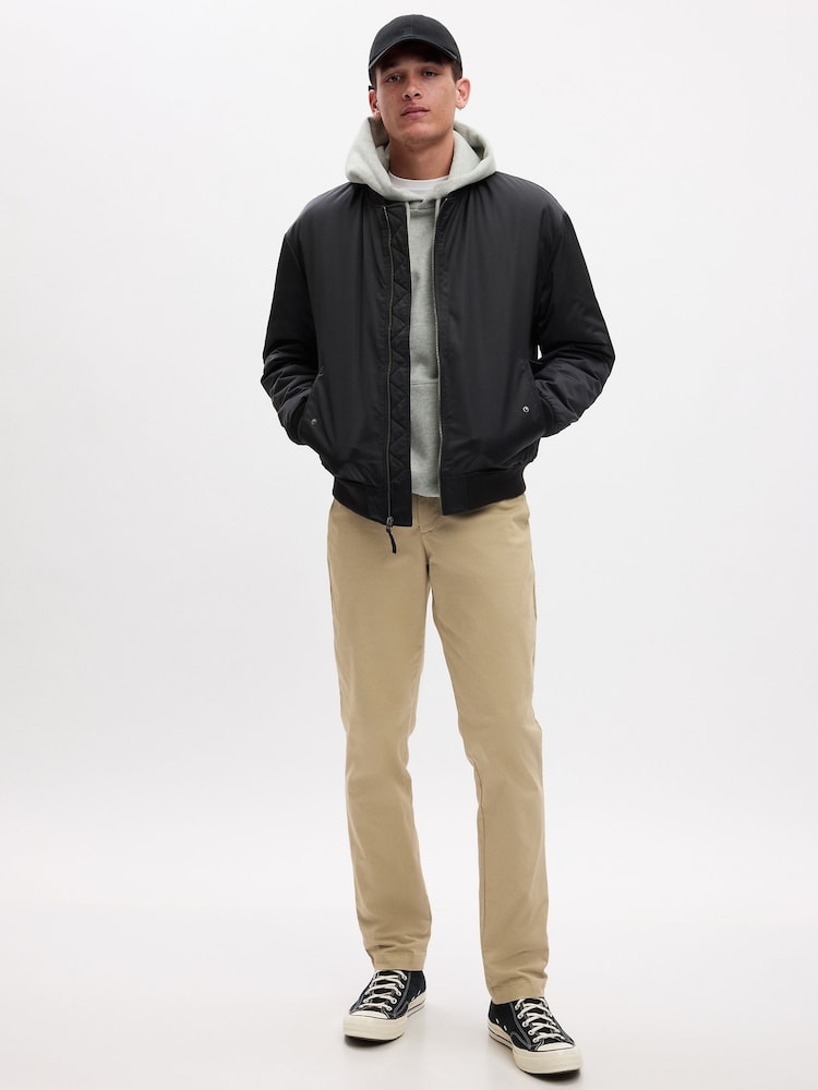 Gap Beige Slim Fit Modern Chinos - Image 2 of 7