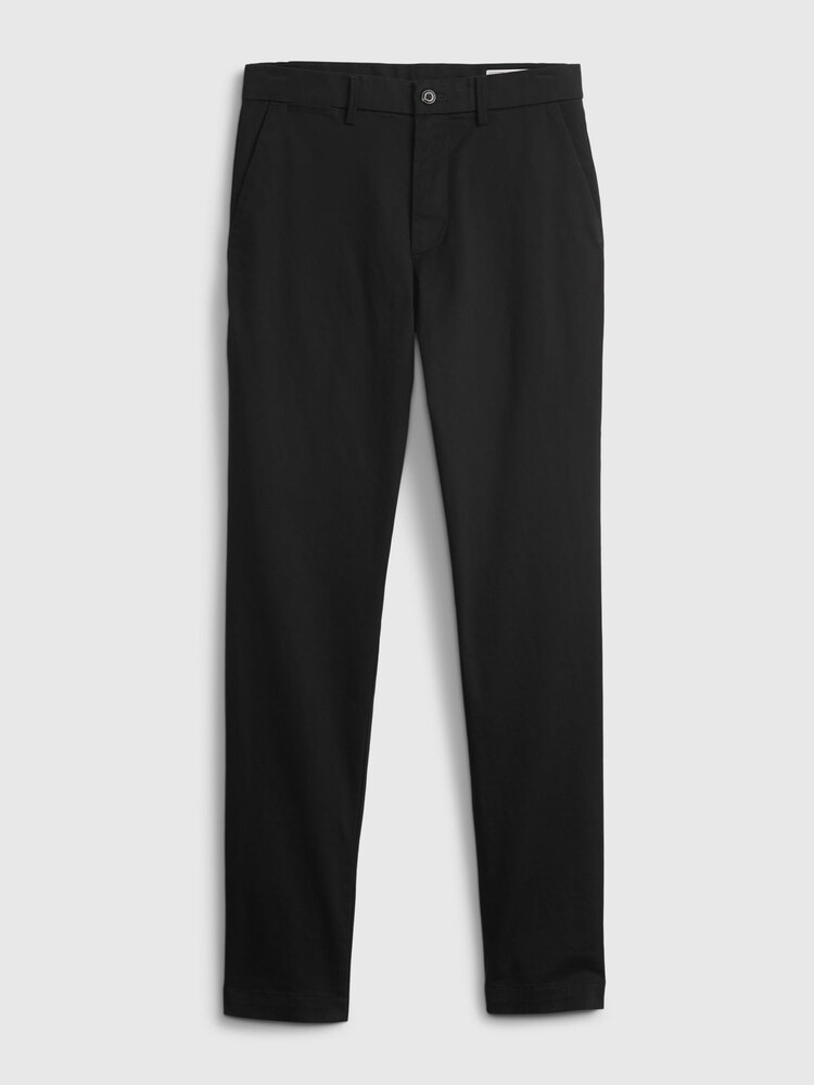 Gap Black Slim Fit Modern Chinos - Image 6 of 6 Gap Black Slim Fit Modern Chinos - Image 6 of 6