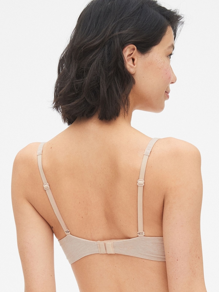 Gap Beige Breathe Wireless Bra - Image 2 of 3