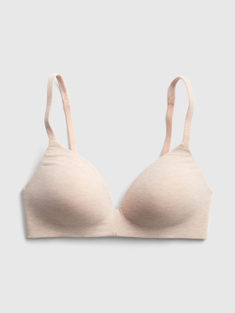 Gap Beige Breathe Wireless Bra - Image 3 of 3