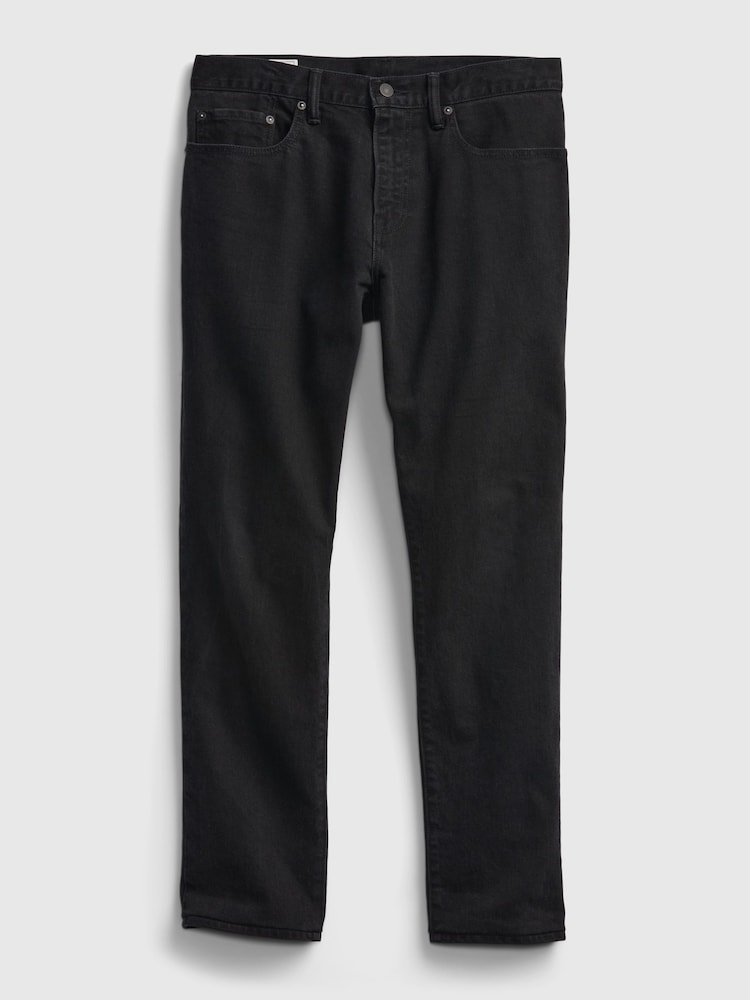 Gap Black Slim Fit Comfort Stretch Soft Jeans - Image 8 of 8