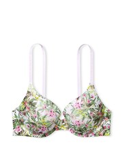Victoria's Secret White Lush Palms PushUp Perfect Shape Bra - Image 3 of 4