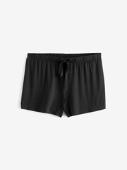 Gap Black Maternity Pyjama Shorts - Image 5 of 5