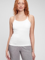 Gap White Maternity Nursing Halterneck Cami Top - Image 1 of 4