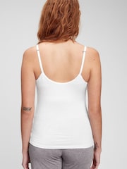 Gap White Maternity Nursing Halterneck Cami Top - Image 2 of 4
