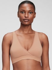 Gap Beige Maternity Nursing Lounge Bralette - Image 1 of 4