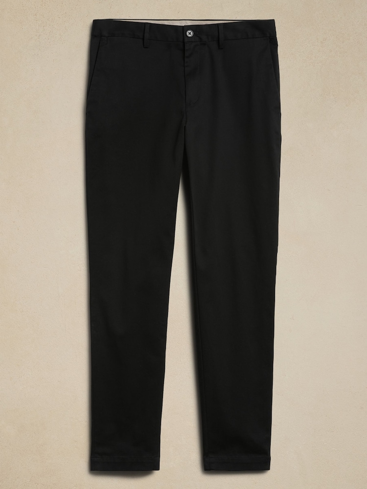 Banana Republic Black Athletic Tapered Fit Chinos - Image 1 of 3 Banana Republic Black Athletic Tapered Fit Chinos - Image 1 of 3