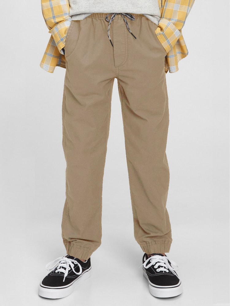 Gap Beige Kids Everyday Joggers with Washwell (4-13yrs) - Image 1 of 3