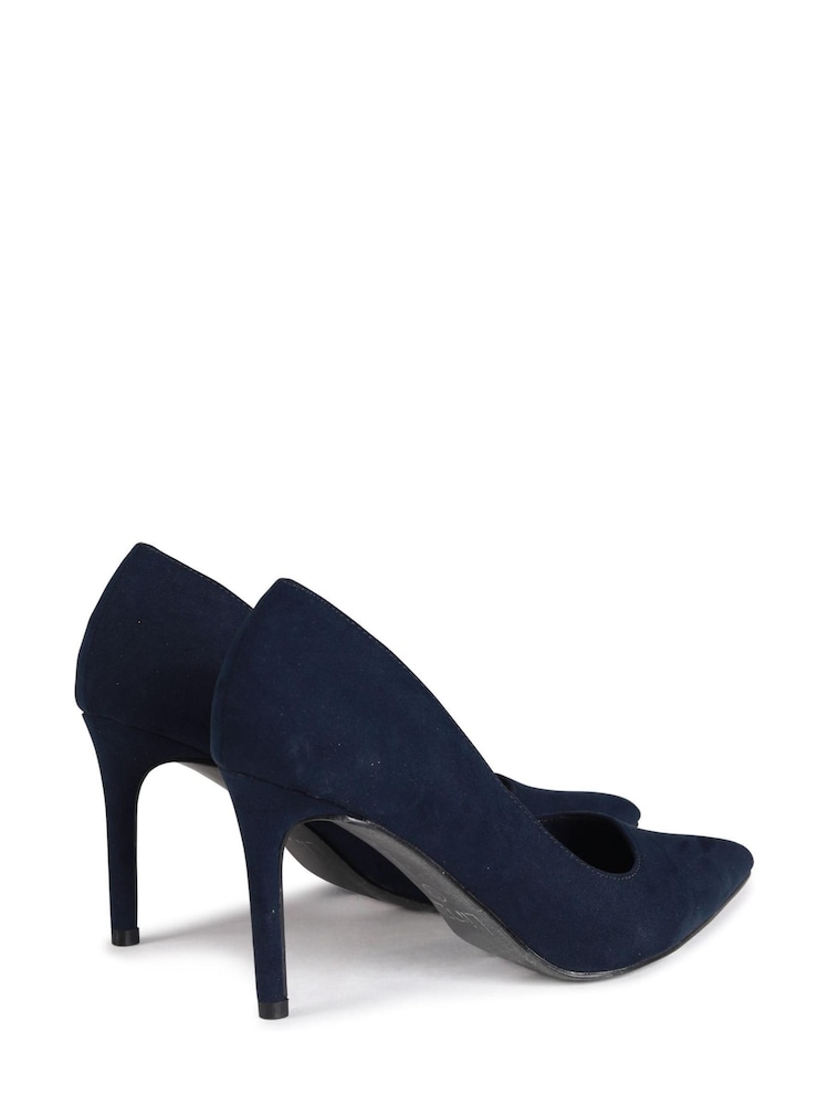 Marine/Velourslederimitat - Linzi Overjoyed Pumps mit Stiletto-Absatz und spitzer Zehenpartie - Bild 4 von 4 Marine/Velourslederimitat - Linzi Overjoyed Pumps mit Stiletto-Absatz und spitzer Zehenpartie - Bild 4 von 4