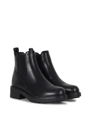 Linzi Black Aspen Classic Chunky Chelsea Boot - Image 3 of 5