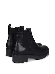 Linzi Black Aspen Classic Chunky Chelsea Boot - Image 5 of 5