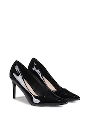Črn patent - Koničasta salonarja s peto Linzi Overjoyed Stiletto - Slika 3 iz 4