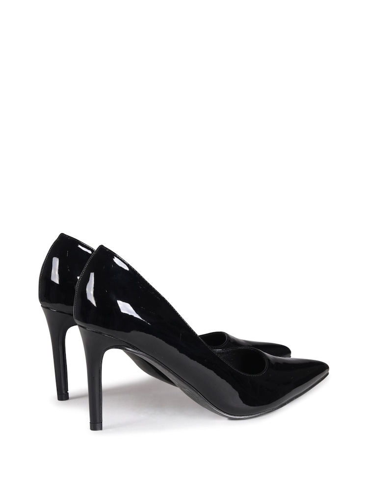 Črn patent - Koničasta salonarja s peto Linzi Overjoyed Stiletto - Slika 4 iz 4