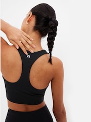 Gap Black Power Racerback Sports Bra - Image 2 of 4