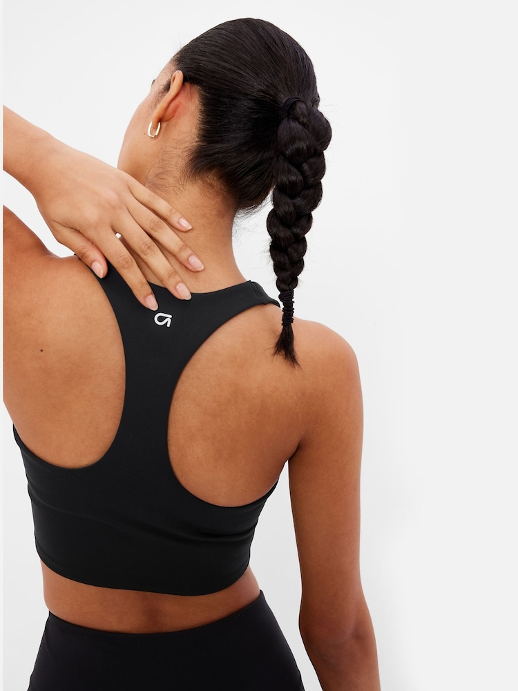 Gap Black Power Racerback Sports Bra - Image 2 of 4