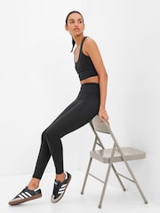 Gap Black Power Racerback Sports Bra - Image 3 of 4