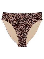 Victoria's Secret Brown Leopard Print High Waisted Bikini Bottom - Image 4 of 4